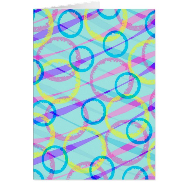 Rosett band hälsningskort (Framsidan)