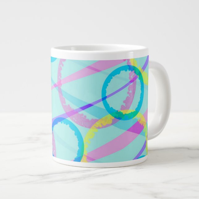 Rosett band jumbo mugg (Framsida höger)