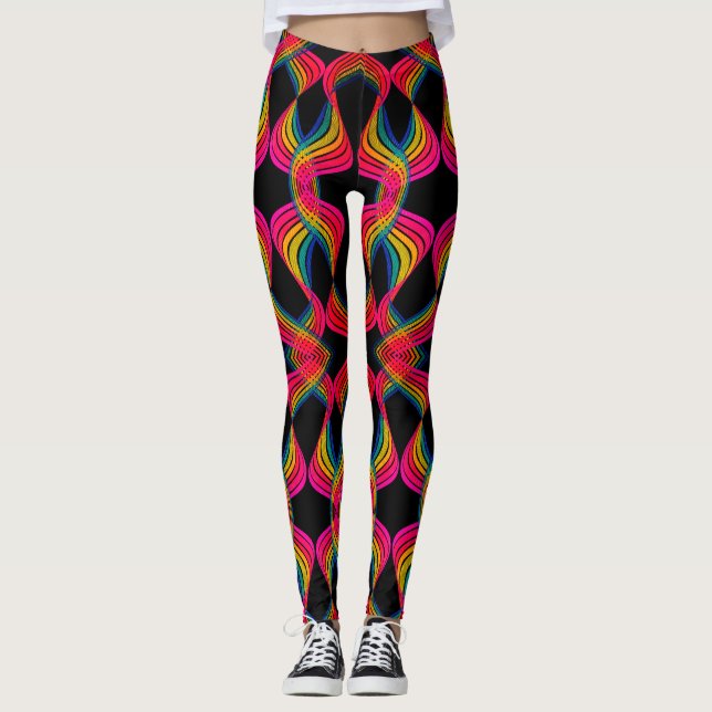 rosett band - legeringar leggings (Framsida)