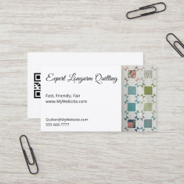 Rosett band & Ro Quilt fullständigt Anpassade Biz- Visitkort