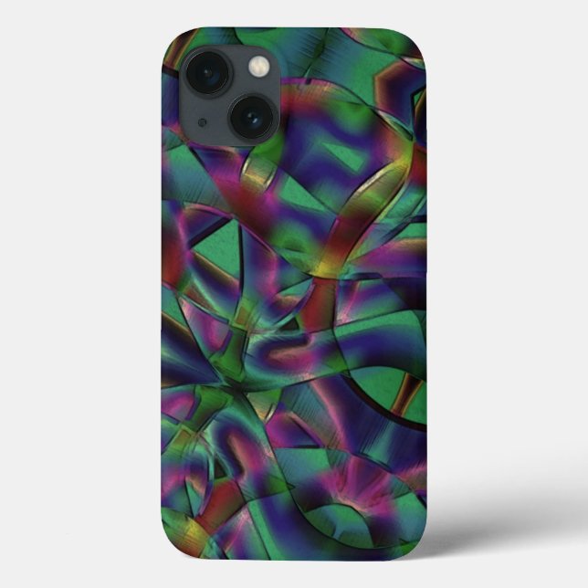 Rosett band sammanflätat med mörkt färg (Baksida)