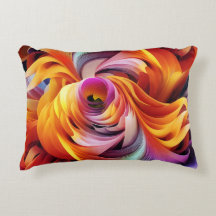 Rosett band Vibrant Gult-Red Färg