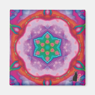 Rosett Kalejdoskop Magnet