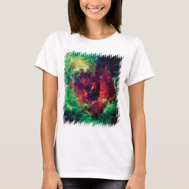 Rosetta Nebula NASA Space Photo Tee (Framsida)