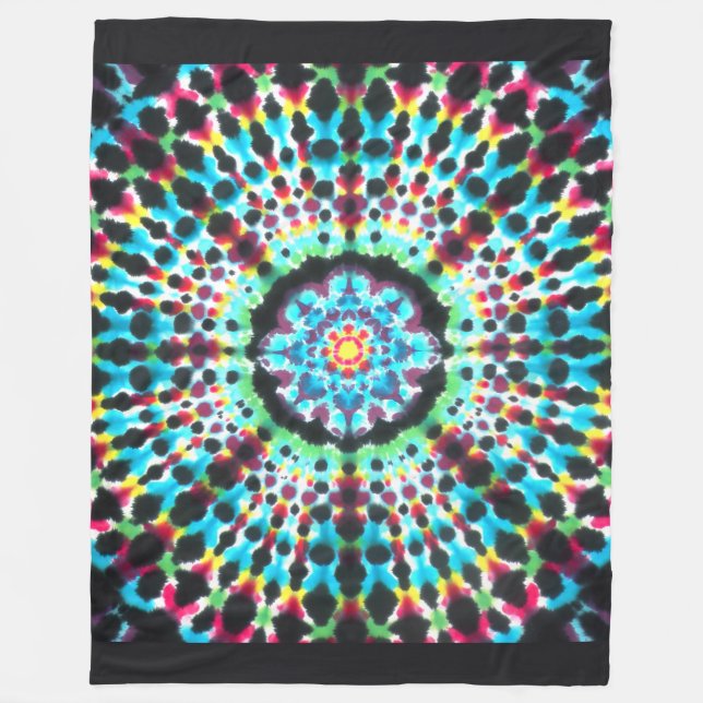 Rosetta Pattern Fleece Blanket (Framsidan)