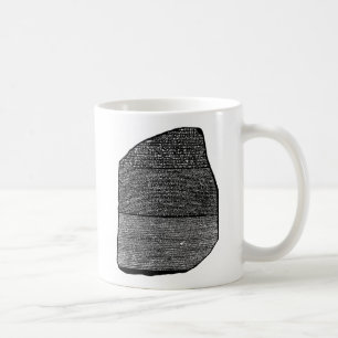 Rosetta sten kaffemugg