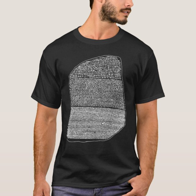 Rosetta sten t-shirt (Framsida)