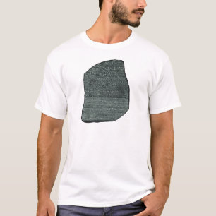 Rosetta Stone Ancient Egyptian hieroglyphs Tee Shirt