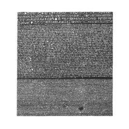 Rosetta Stone Anteckningsblock