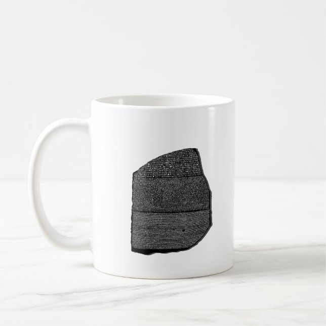 Rosetta Stone Kaffemugg (Vänster)
