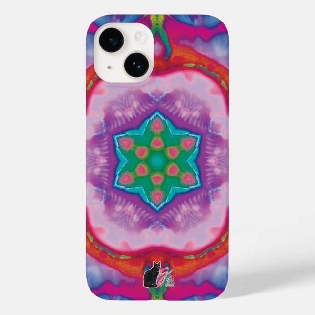 Rosette Kaleidoscope iphone case (Baksida)