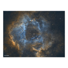 Rosette Nebula av Astrophopher Eric Dreher Fototryck