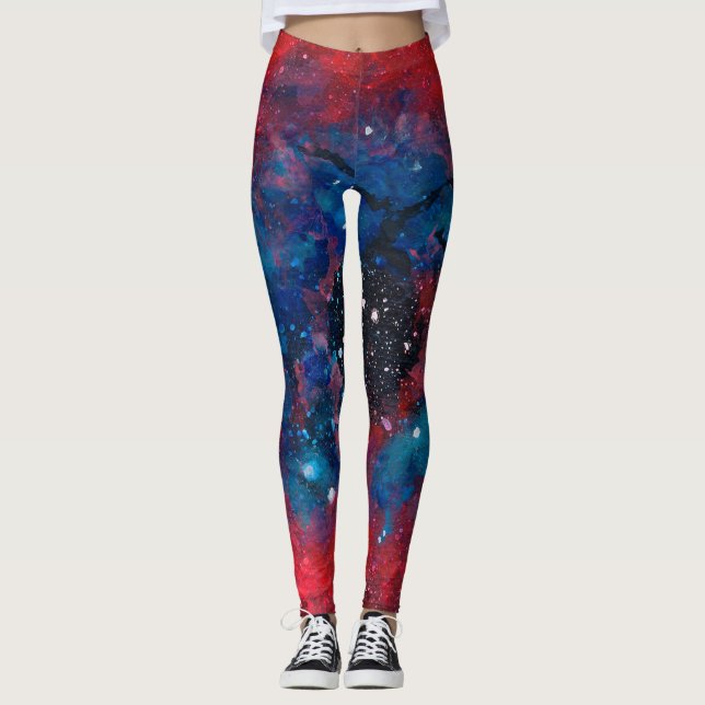 Rosette Nebula leggings (Framsida)