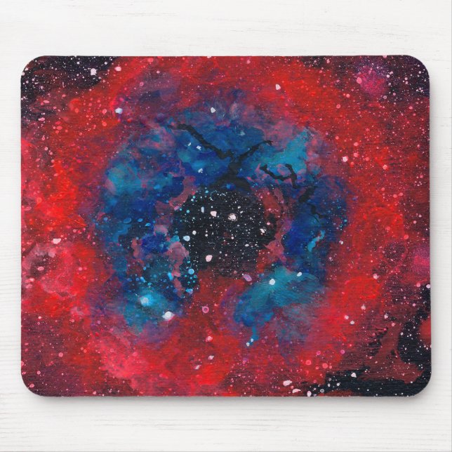 Rosette Nebula mousepad Musmatta (Framsidan)