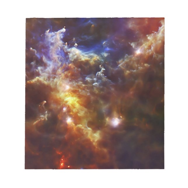 Rosette Nebulas Stellar Nursery Anteckningsblock (Framsida)