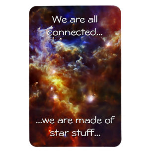 Rosette Nebulas Stellar Nursery Magnet