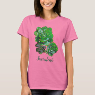 Rosette Succulents Women's Toppar T Shirt
