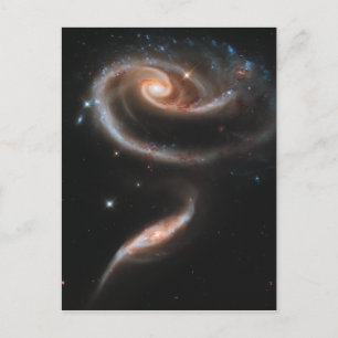 Rosettspiralgalaxer Vykort