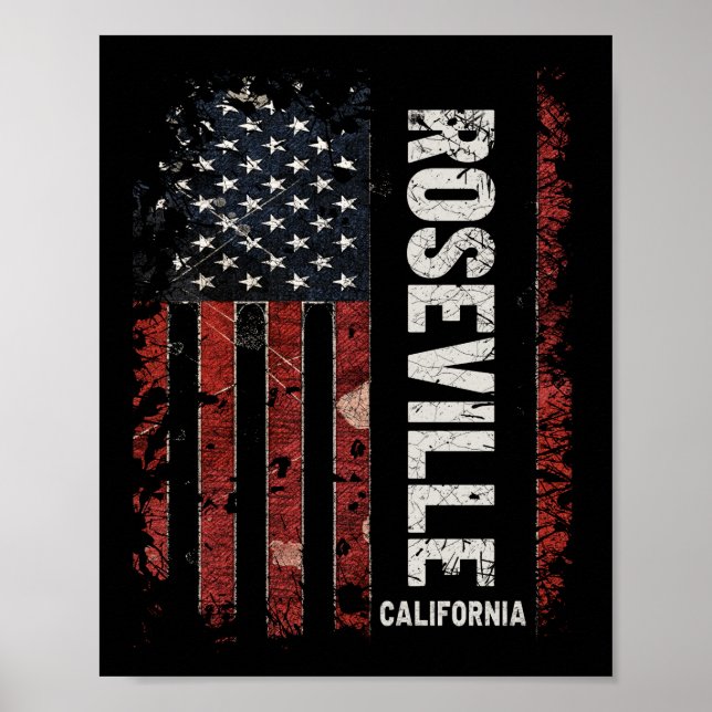 Roseville California Poster (Framsidan)
