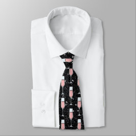 Rosévinsmönster Slips