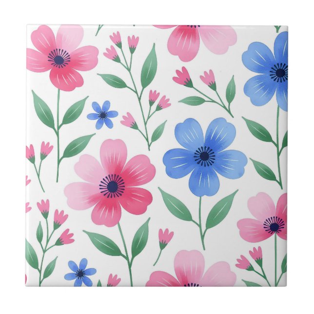  Rosewater Bloom Delight Kakelplatta (Framsidan)