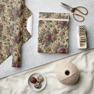 Rosewood Crematory - Gothic Blommigt Bandana Presentpapper