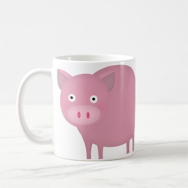 Rosey gris kaffemugg (Vänster)
