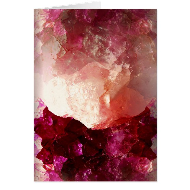 Rosey kvartar hälsningskort (Framsidan)