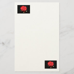 Rosey Stationery Brevpapper