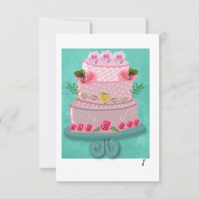 Roseyfirande Inbjudningar (Framsida)