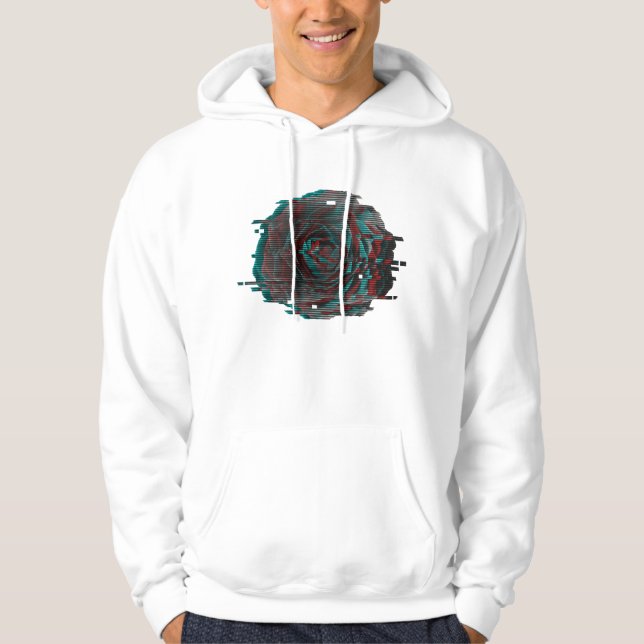 Rosglitch Hoodie (Framsida)