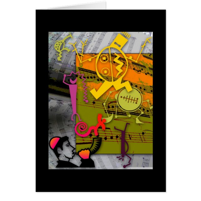 Rosh Hashana Hälsningskort (Framsidan)