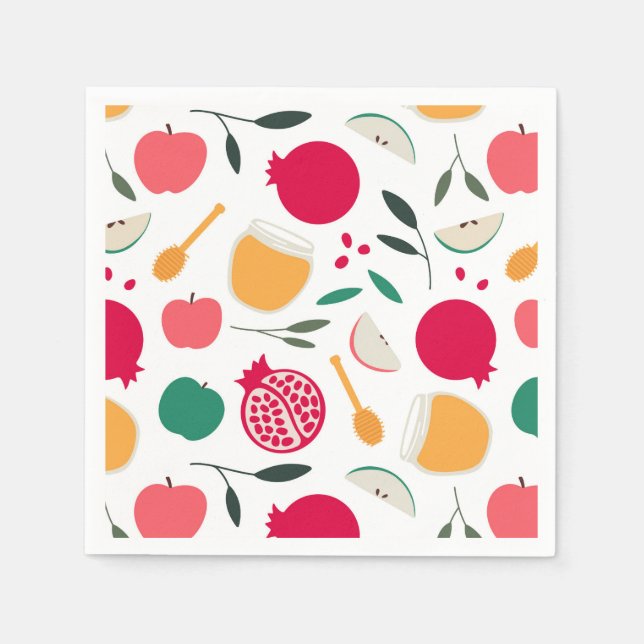 Rosh Hashana Pappersservett (Framsidan)