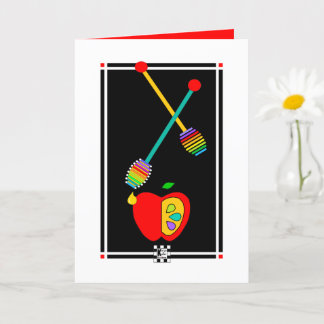 Rosh Hashana Shana Tova Umetuka Card Kort