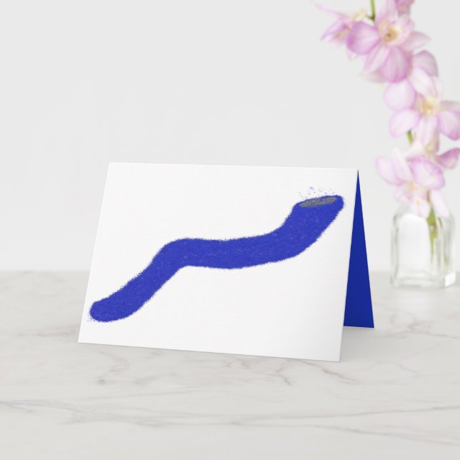 Rosh Hashanah ר א ש ה ש נ ה glitter dansshofar Kort (Orkide)