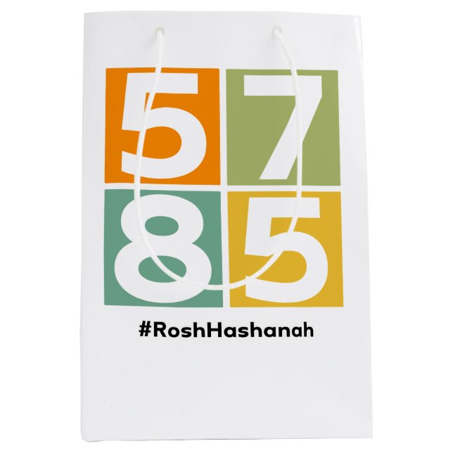 Rosh Hashanah 5785 Judiska nyåret. ר א ש ה ש נ ה (Framsidan)