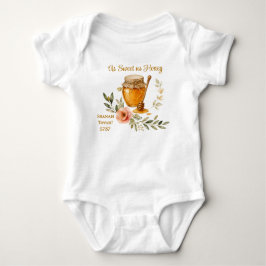 Rosh Hashanah Akvarell Söt som honung T Shirt