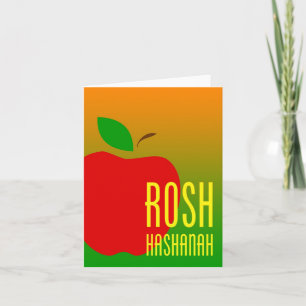 rosh hashanah äpple helgkort