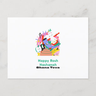 Rosh Hashanah Helg Vykort
