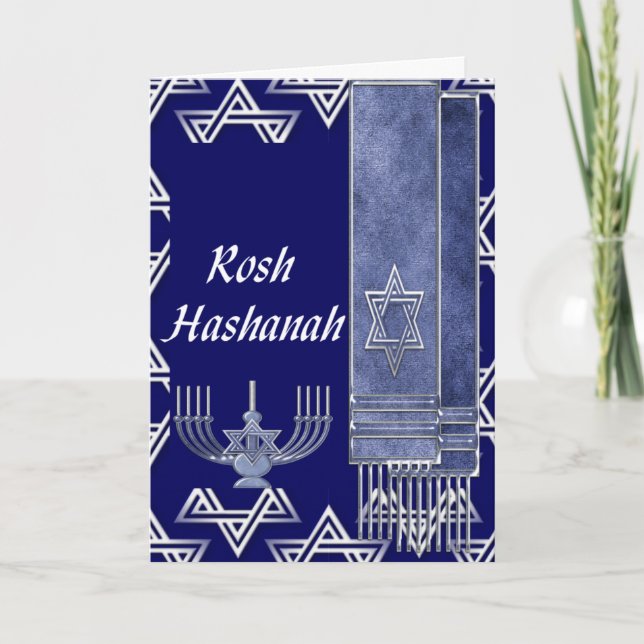 Rosh Hashanah Helgkort (Framsida)