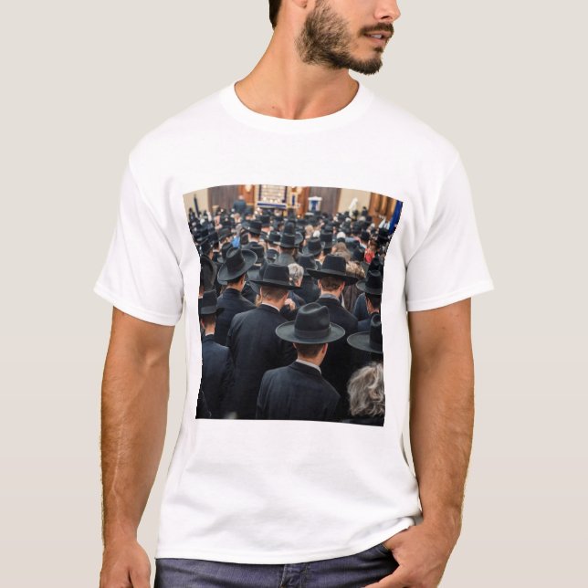 Rosh Hashanah i judiska T-Shirts (Framsida)