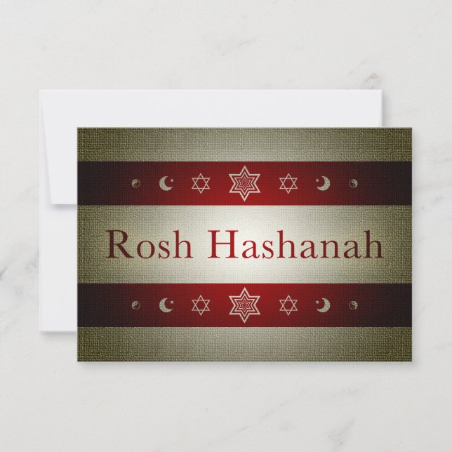 rosh hashanah inbjudningar (Framsida)