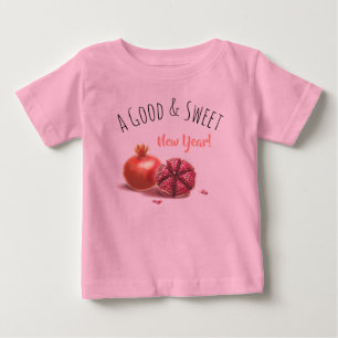 Rosh Hashanah Jewish New Year Helgdag granates T Shirt