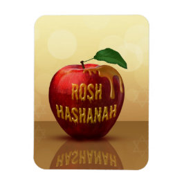 Rosh Hashanah Jewish New Year Honung Apple Magnet