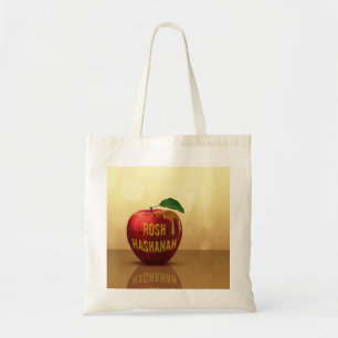 Rosh Hashanah Jewish New Year Honung Apple Tygkasse