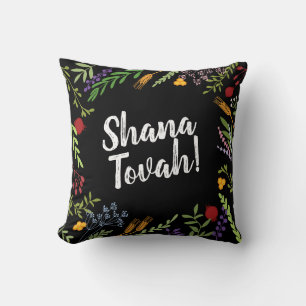 Rosh Hashanah Jewish New Year-Shana Tovah Holiday Kudde