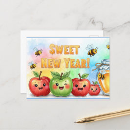 Rosh Hashanah Jewish New Year Vykort