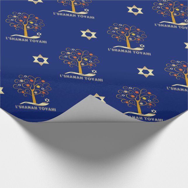 Rosh Hashanah, jude nyårsgåva Presentpapper (Hörn)