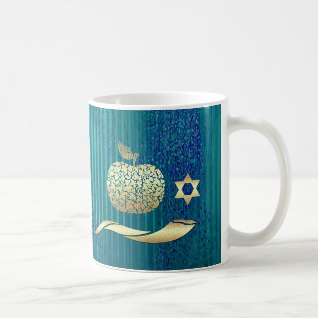 Rosh Hashanah | Judiska nyårserbjudanden Kaffemugg (Höger)