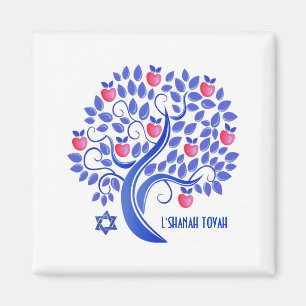 Rosh Hashanah. Judiska nyårserbjudanden Magnet